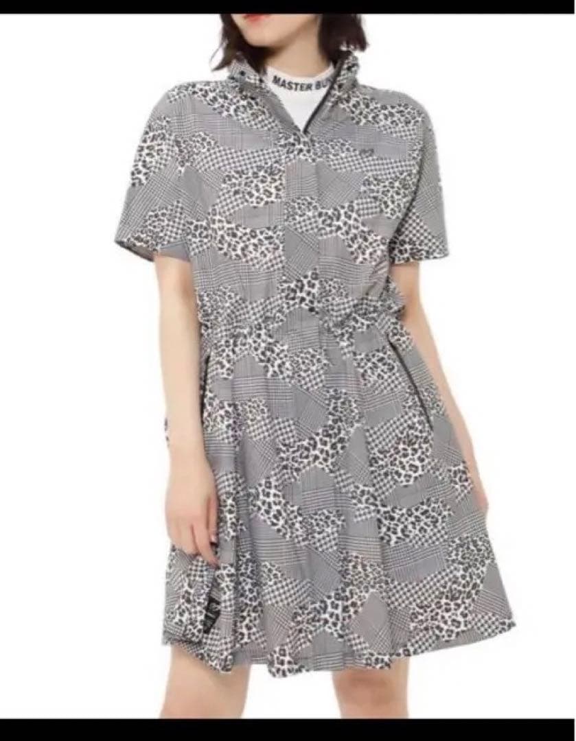 新品MASTER BUNNY EDITION レインワンピース レオパード柄