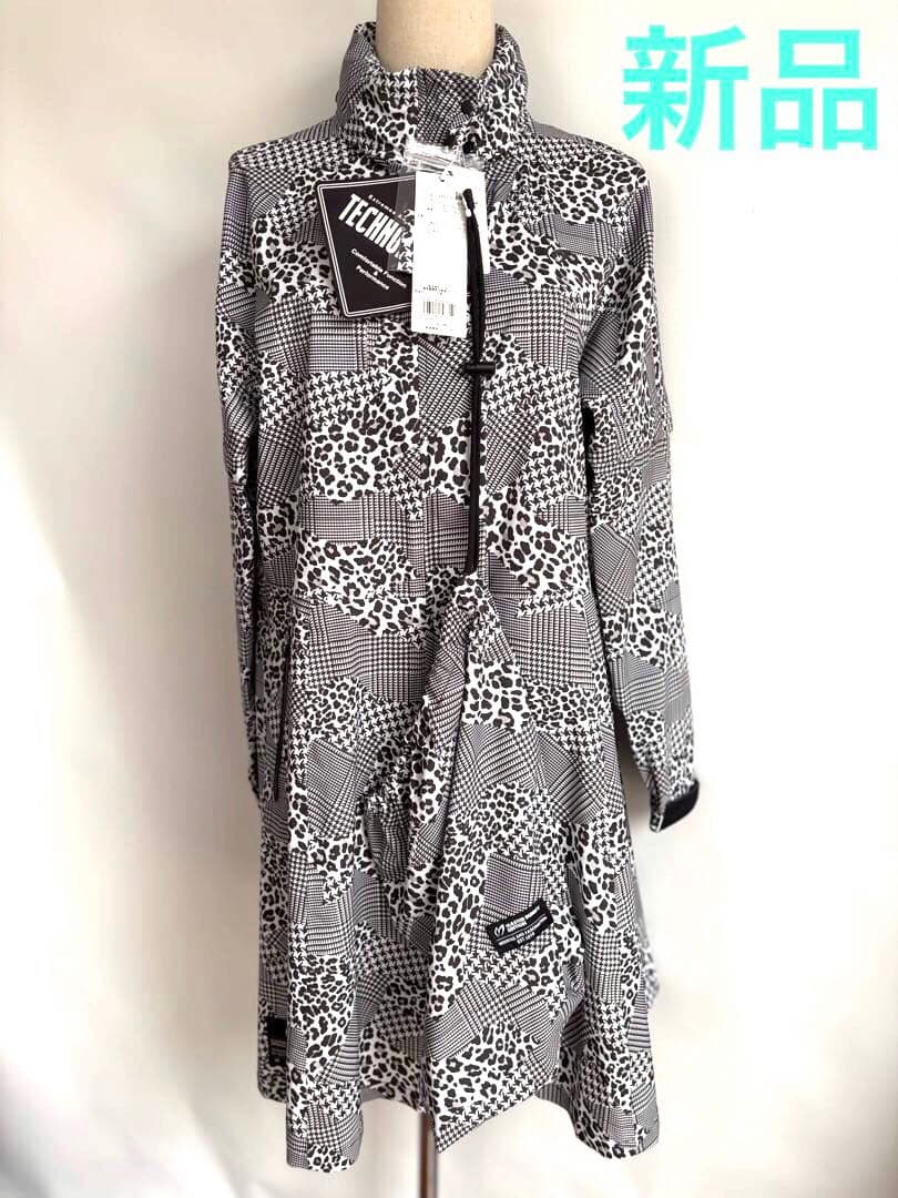 新品MASTER BUNNY EDITION レインワンピース レオパード柄