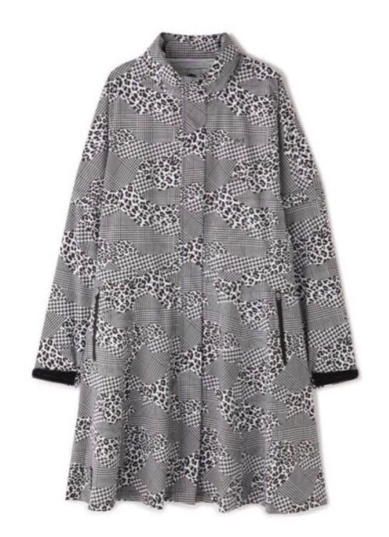 新品MASTER BUNNY EDITION レインワンピース レオパード柄