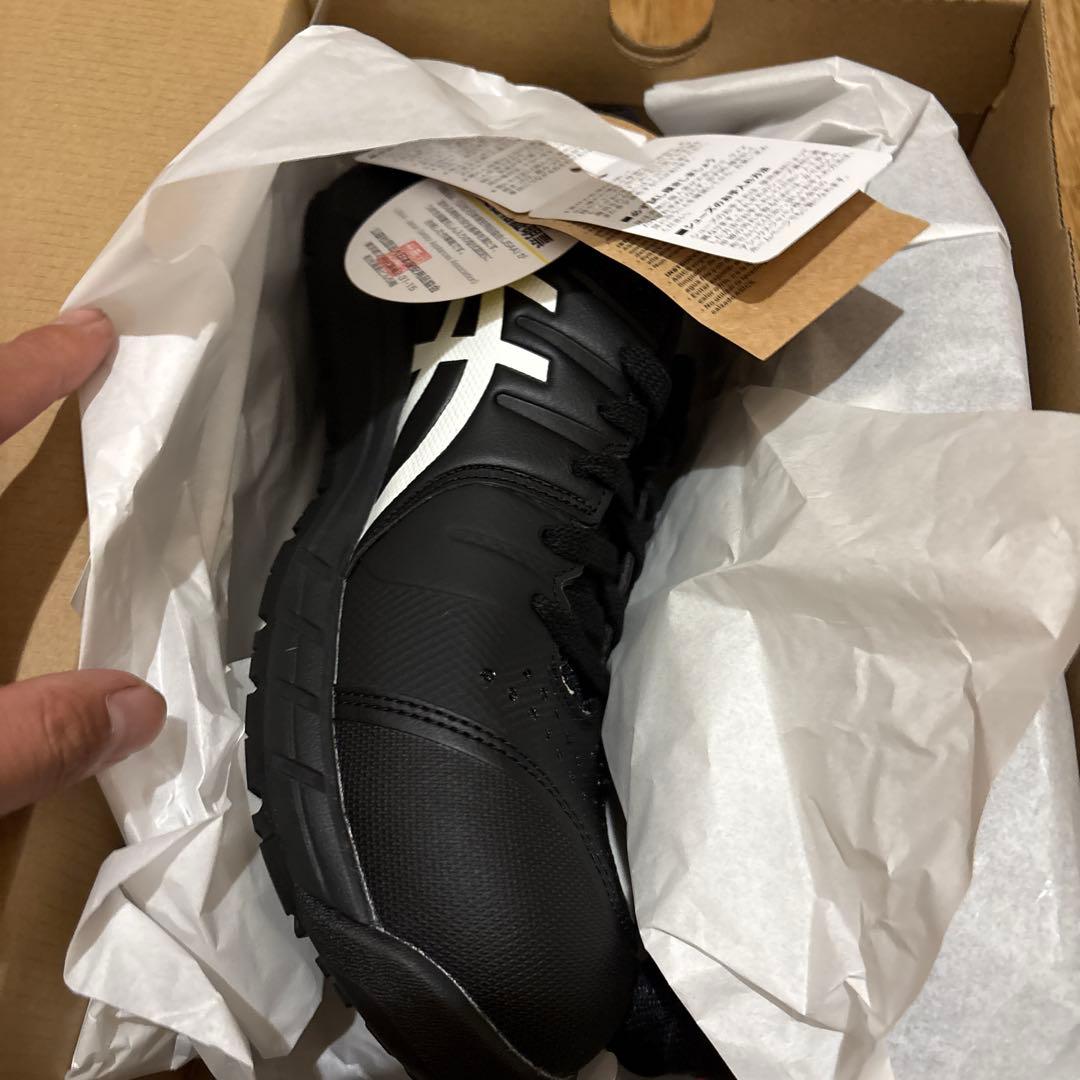 asics WINJOB CP113 ブラック/ホワイト 26.5cm ワイド