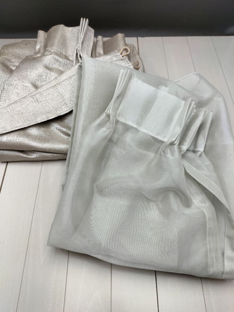 ◆サンゲツ◆レース&ドレープカーテン◆W65×H144cm◆E-2511KA12 アッシュリネン ドレープカーテン – WARDROBE sangetsu