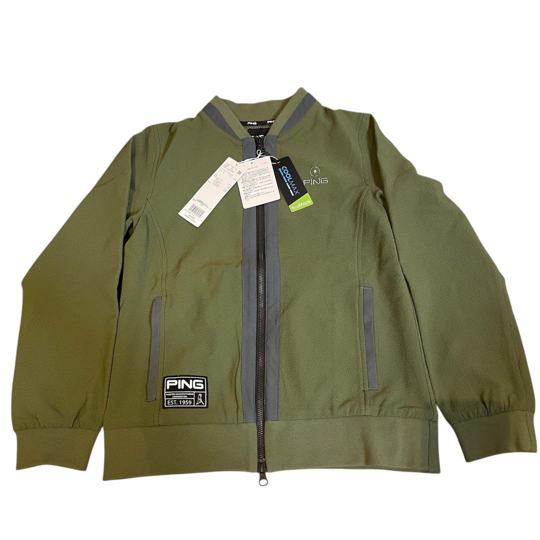 新品未使用 PING ピン ライトブルゾン S カーキ レディース　定価2.8万