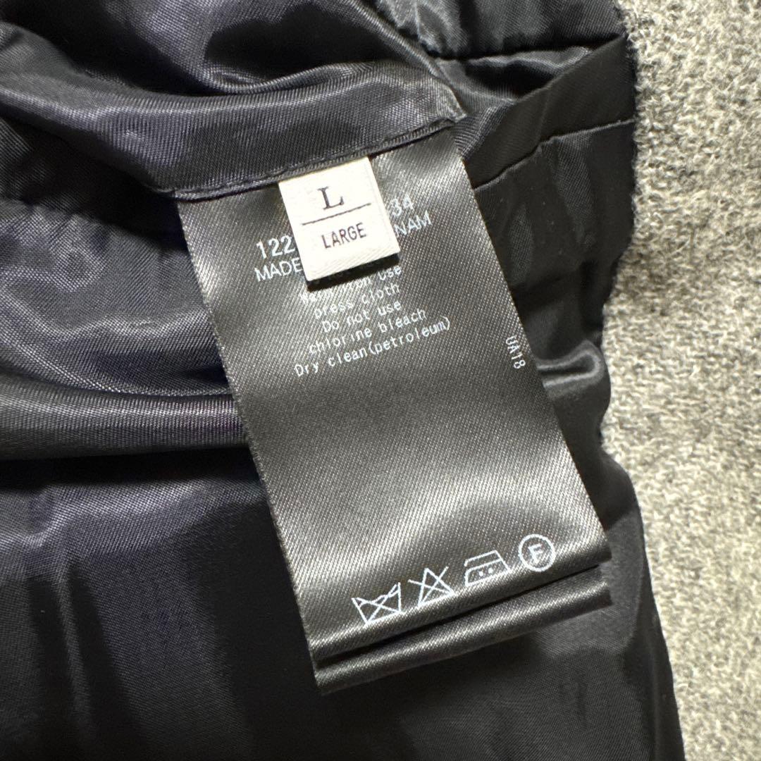 希少極美品 ビューティアンドユース ハリスツイード チェスターコート L 羊毛