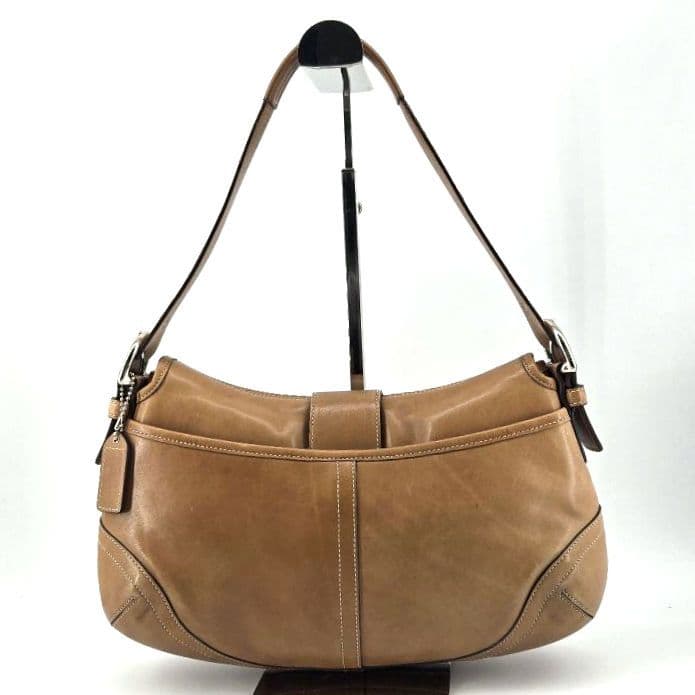 美品 COACH ソーホー ワンショルダーバッグ レザー - メルカリ