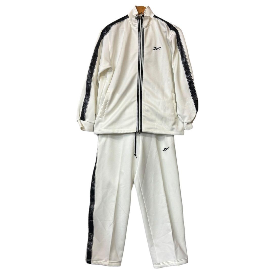 リーボック ジャージ セットアップ ホワイト 運動着 スポーツ