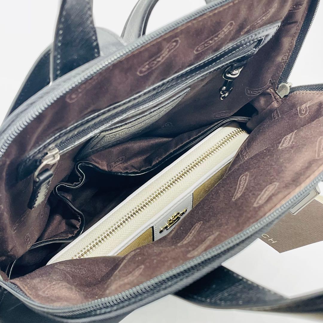 オールドコーチ　バックパック　7404 マーサーコレクション　ブラック　美品