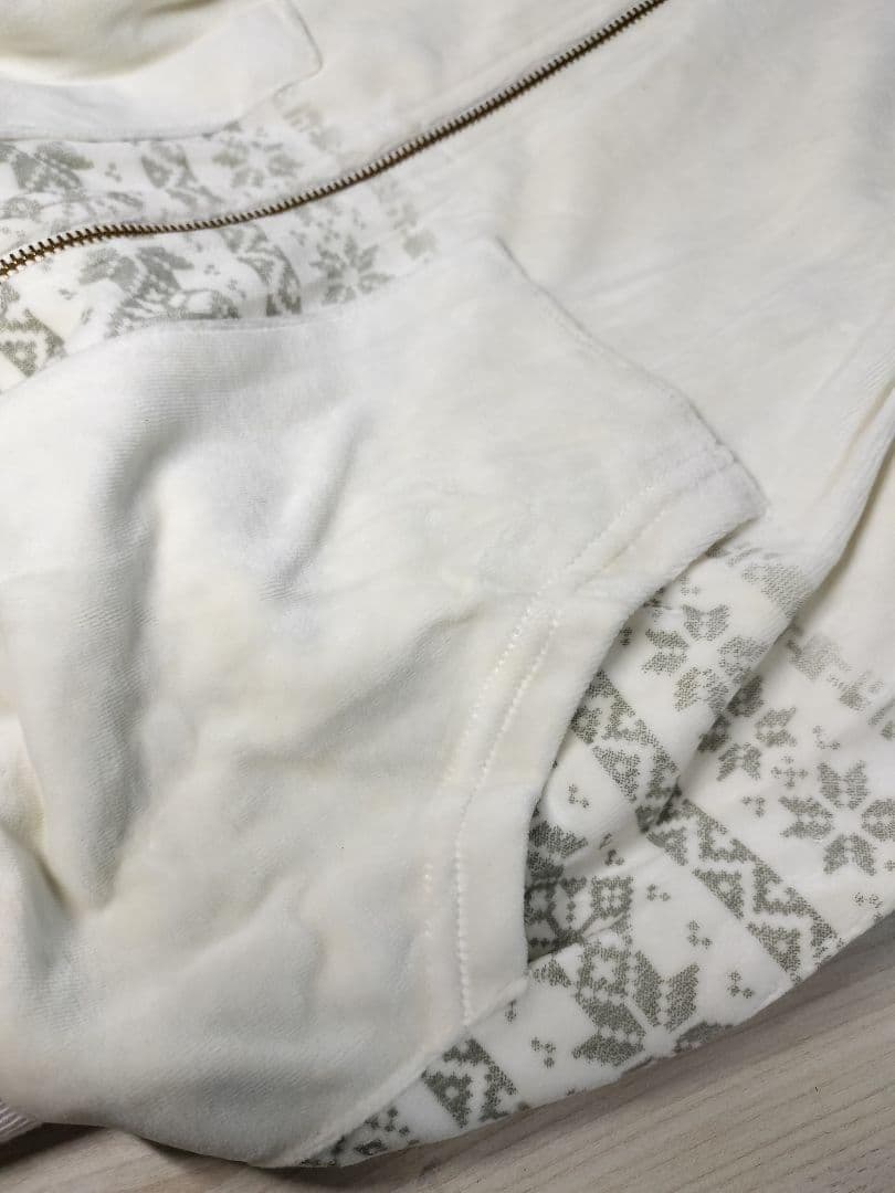 訳有【新品未使用品】24karats ベロアジャージセットアップ EXILE 白