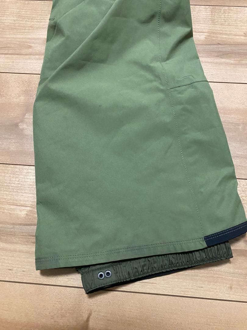 Burton GORE-TEX スノーボードウェア オリーブグリーン　ビブパンツ