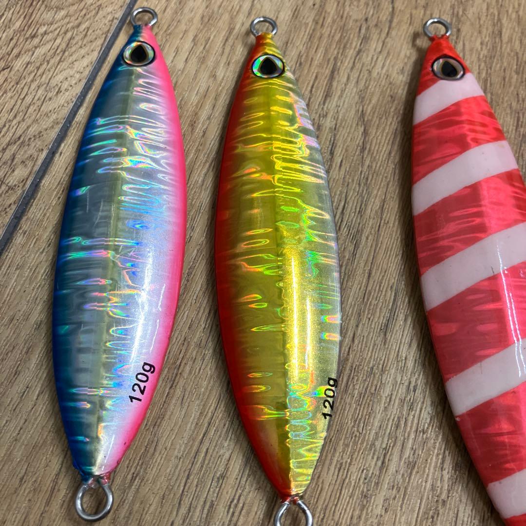 中古　オフショアジギング用メタルジグ　120g 2本　130g 4本　140g