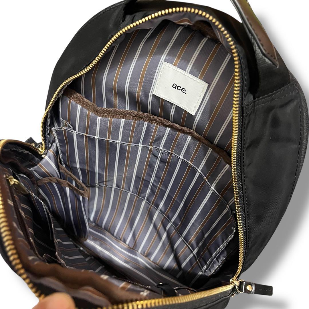 極美品 エースジーン ビジネスリュック スリファム レディース リュックサック