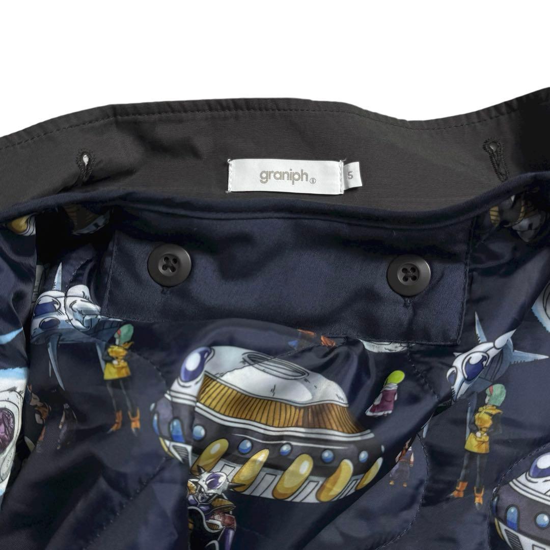 graniph｜未使用タグ付き完売商品ドラゴンボールコラボモッズコートSフリーザ