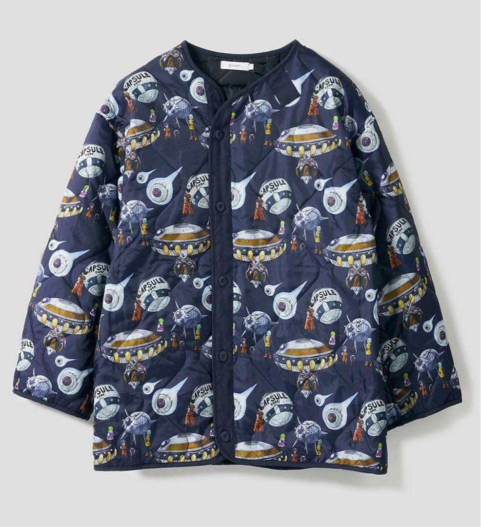 graniph｜未使用タグ付き完売商品ドラゴンボールコラボモッズコートSフリーザ