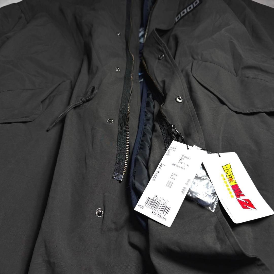 graniph｜未使用タグ付き完売商品ドラゴンボールコラボモッズコートSフリーザ