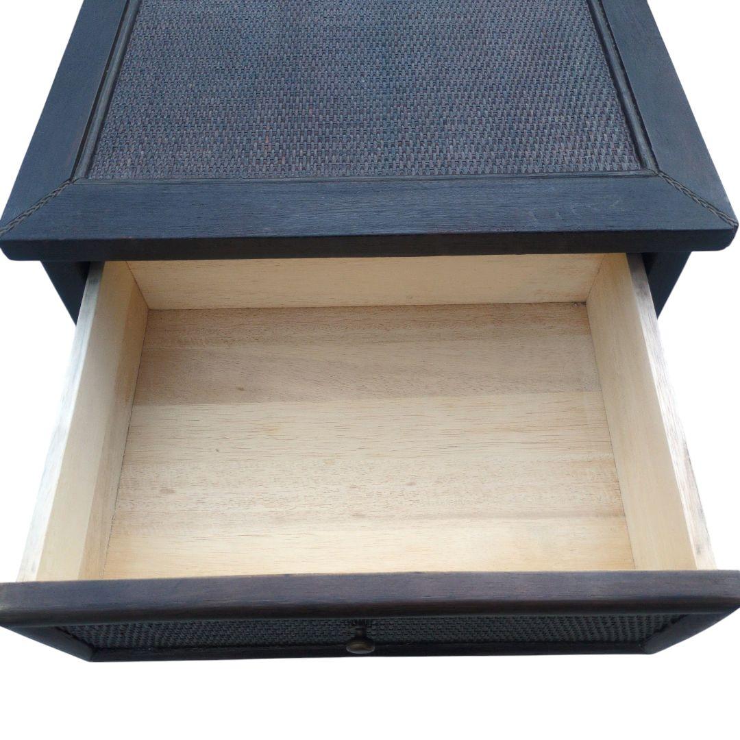 高品質 横浜 Kazama 風間ラタン 4段 ラタンチェスト / 整理棚