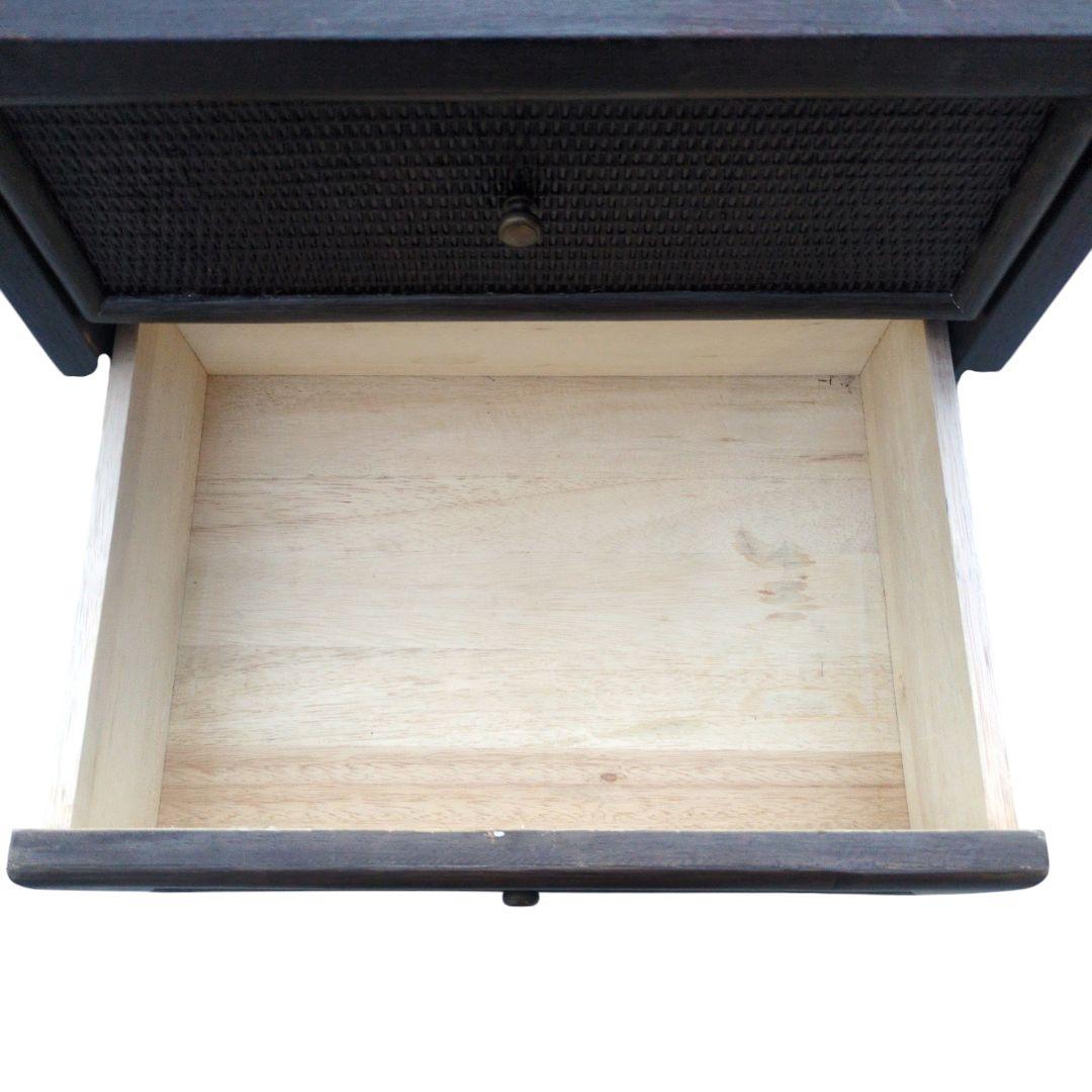 高品質 横浜 Kazama 風間ラタン 4段 ラタンチェスト / 整理棚