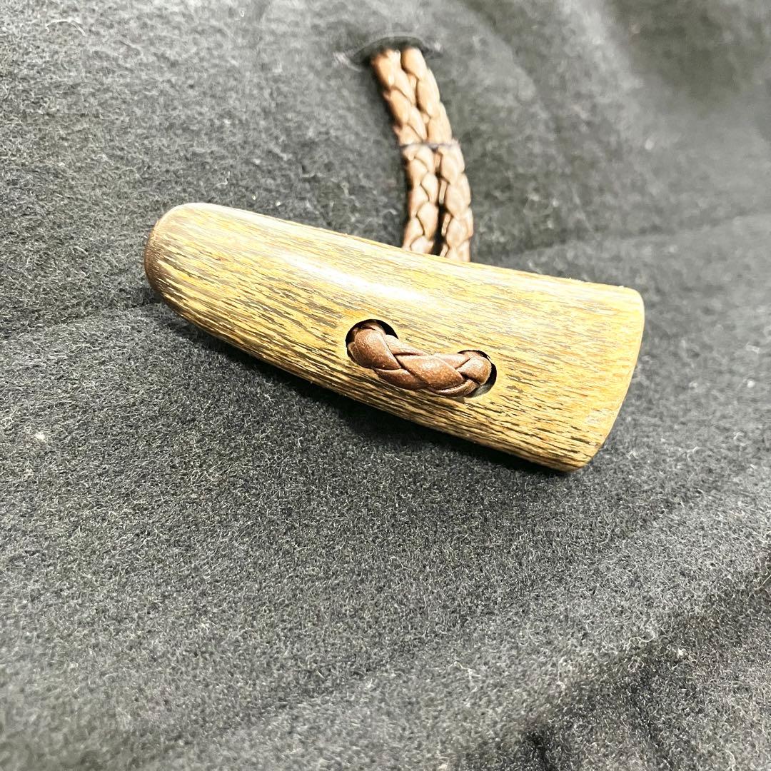 未使用級✨バーバリーロンドン カシミヤ混 ダッフルコート ノバチェック 紺 L