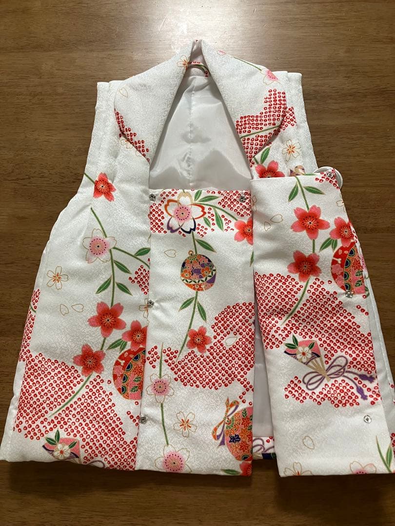 七五三★着付け簡単★上下セパレート着物4点セット