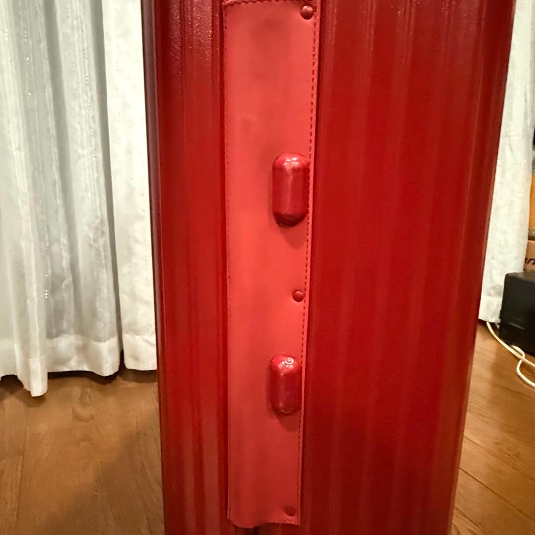 ❣️RIMOWA リモワ レッド キャリーケース 大型 レッド スーツケース ２輪