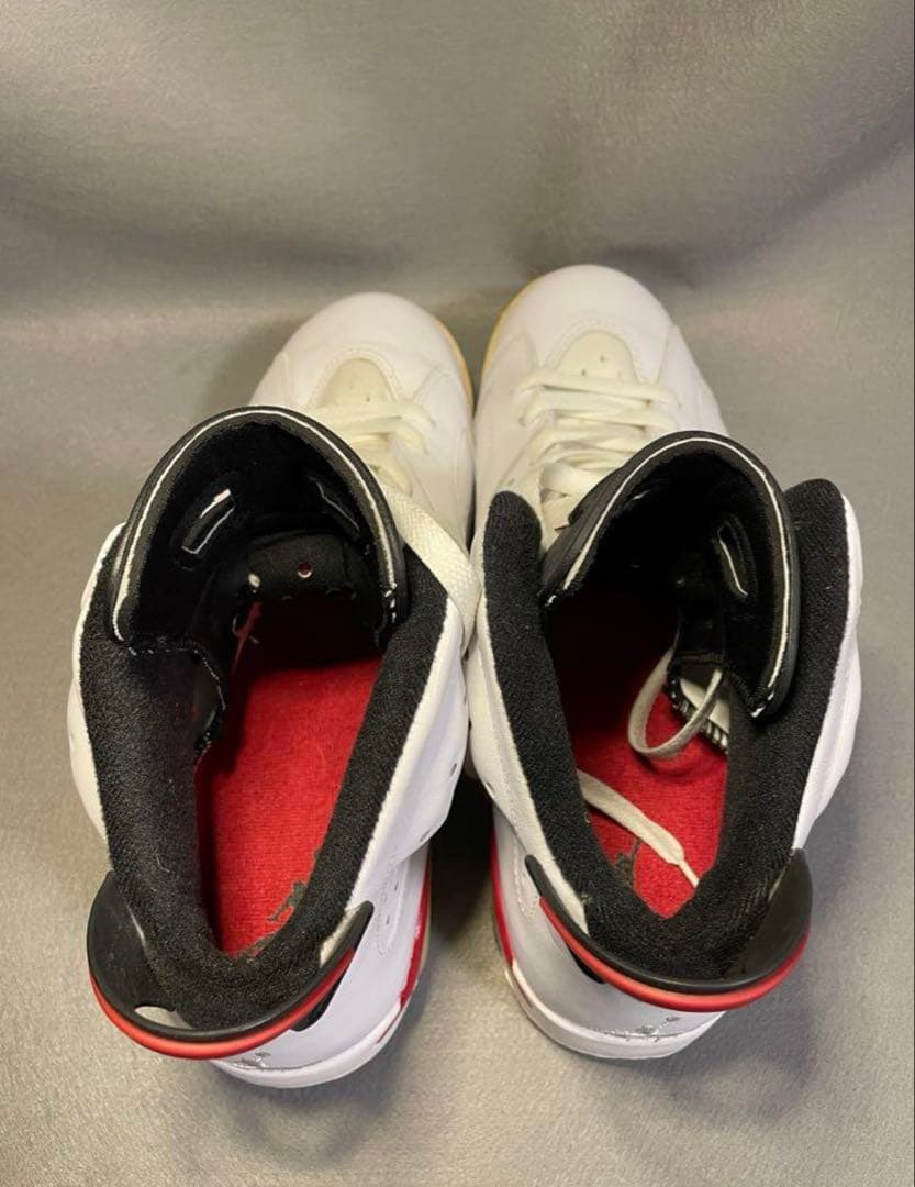 NIKE エアジョーダン6 レトロ　　白　27.5cm