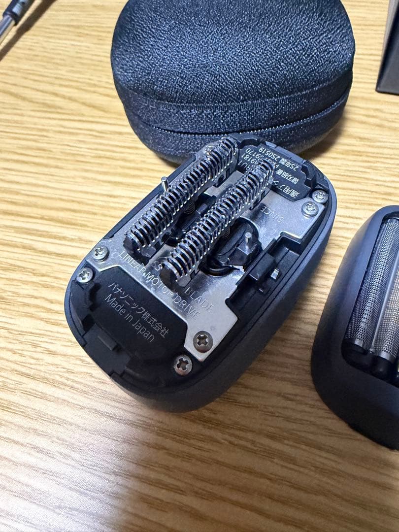 Panasonic メンズシェーバー ES-PV3A-K 替え刃　洗浄剤セット