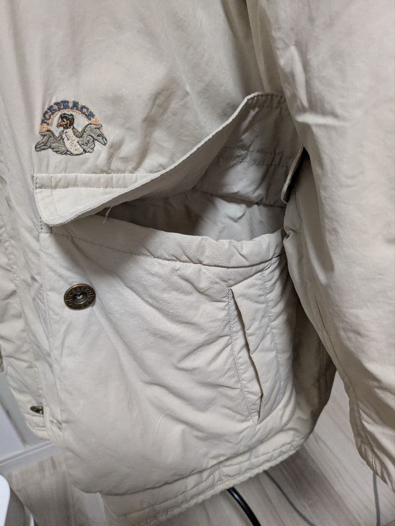 【希少】90sイタリア製アイスバーグTroubledwaters刺繍中綿コート