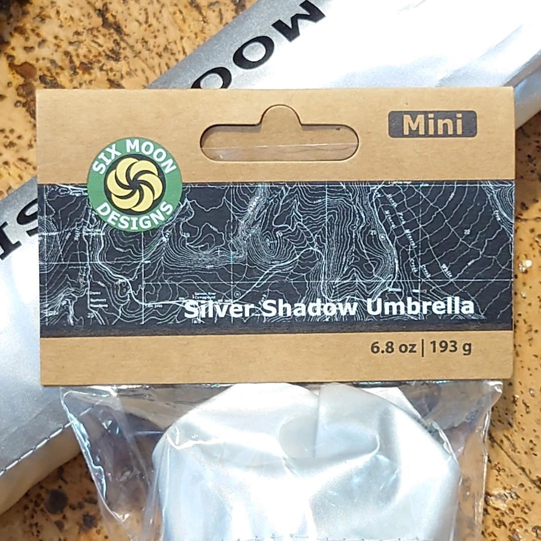 シックスムーンデザインズ　折りたたみ傘　シルバーシャドーミニ　日焼け　超軽量