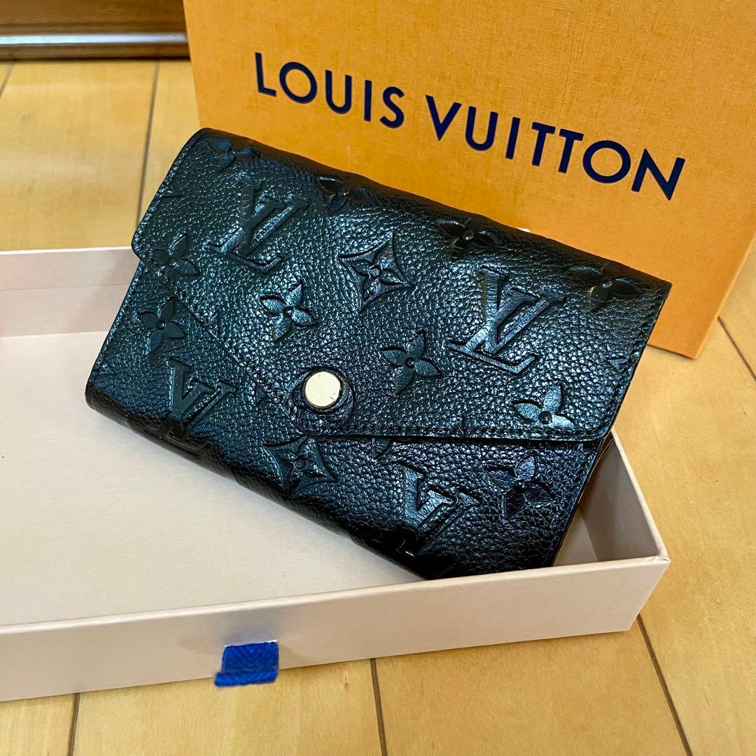 値下げ不可 LOUIS VUITTON アンプラント 三つ折り財布