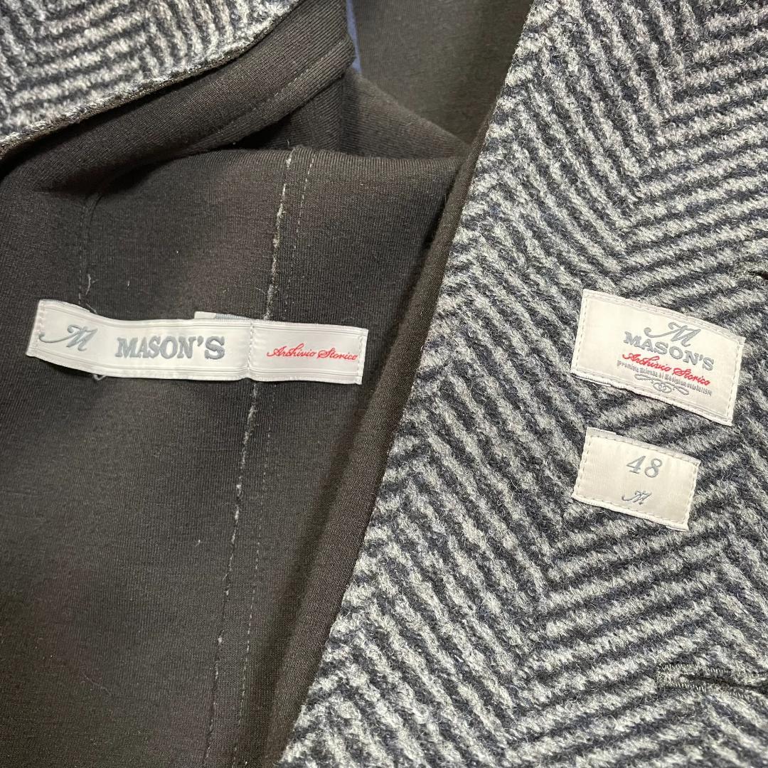 メイソンズ MAISON'S ロングコート 48 ブルガリア製 美品 秋冬