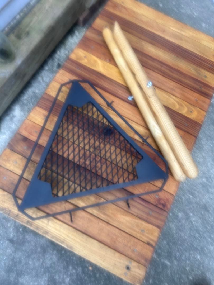 SomAbito ソマビト 焚き火サイドテーブル ケース付き