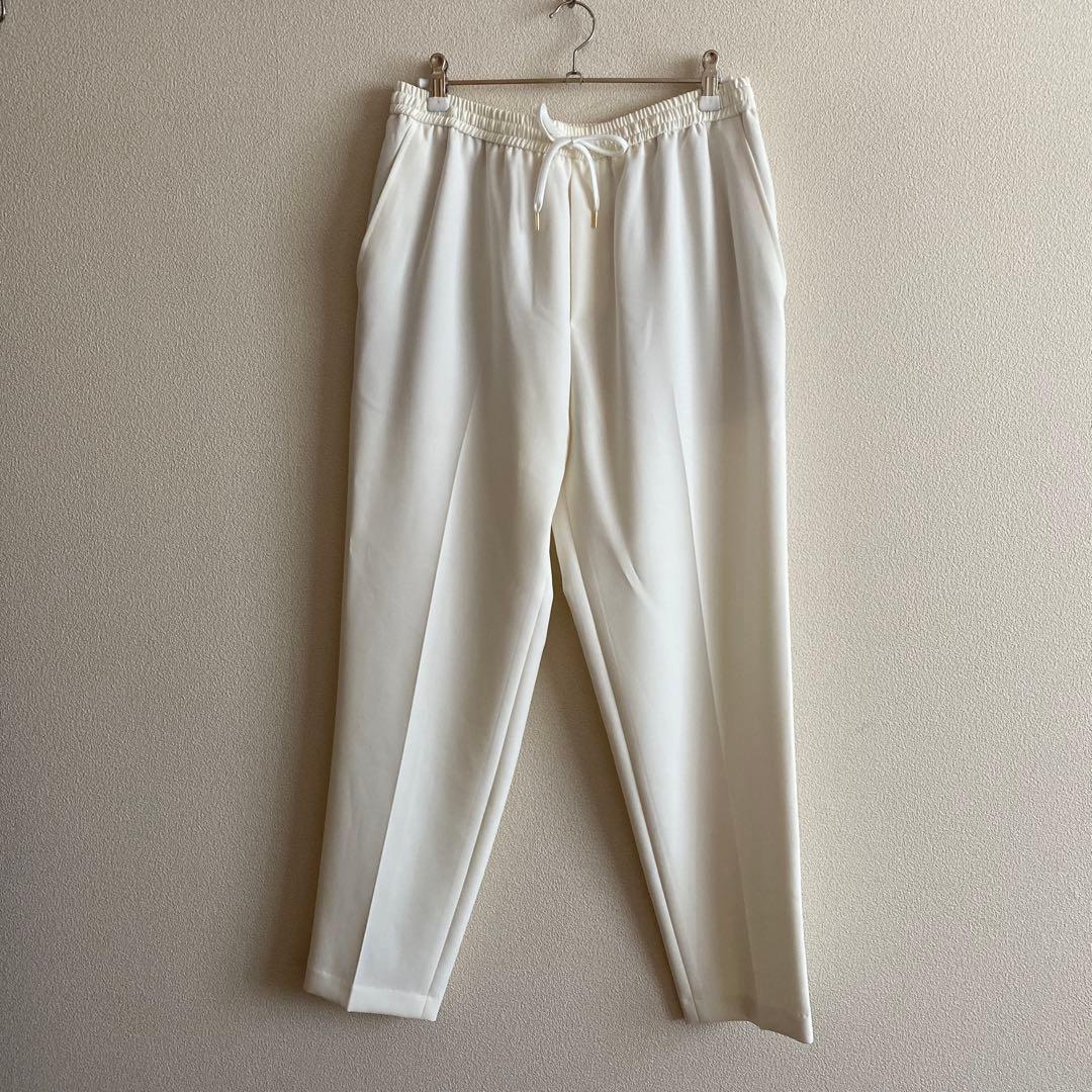 最終値下げ！BEARDSLEY ストレッチトラックパンツ　サイズ2 ホワイト