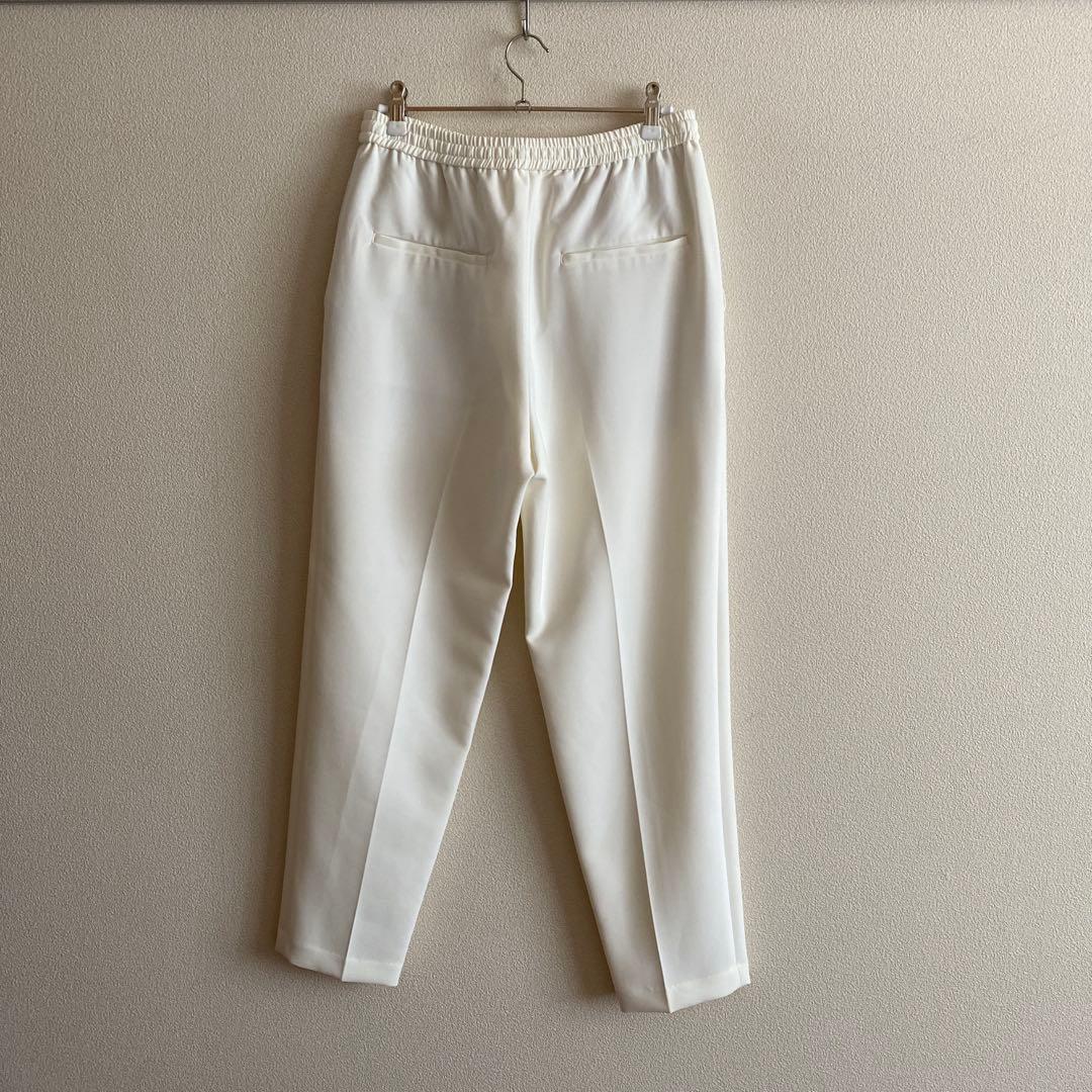 最終値下げ！BEARDSLEY ストレッチトラックパンツ　サイズ2 ホワイト