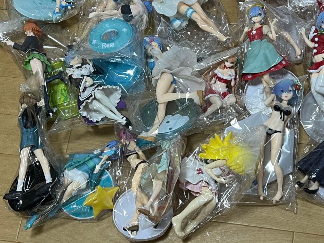 ジャンク品69体 美少女等プライズフィギュア開封品 まとめ売り