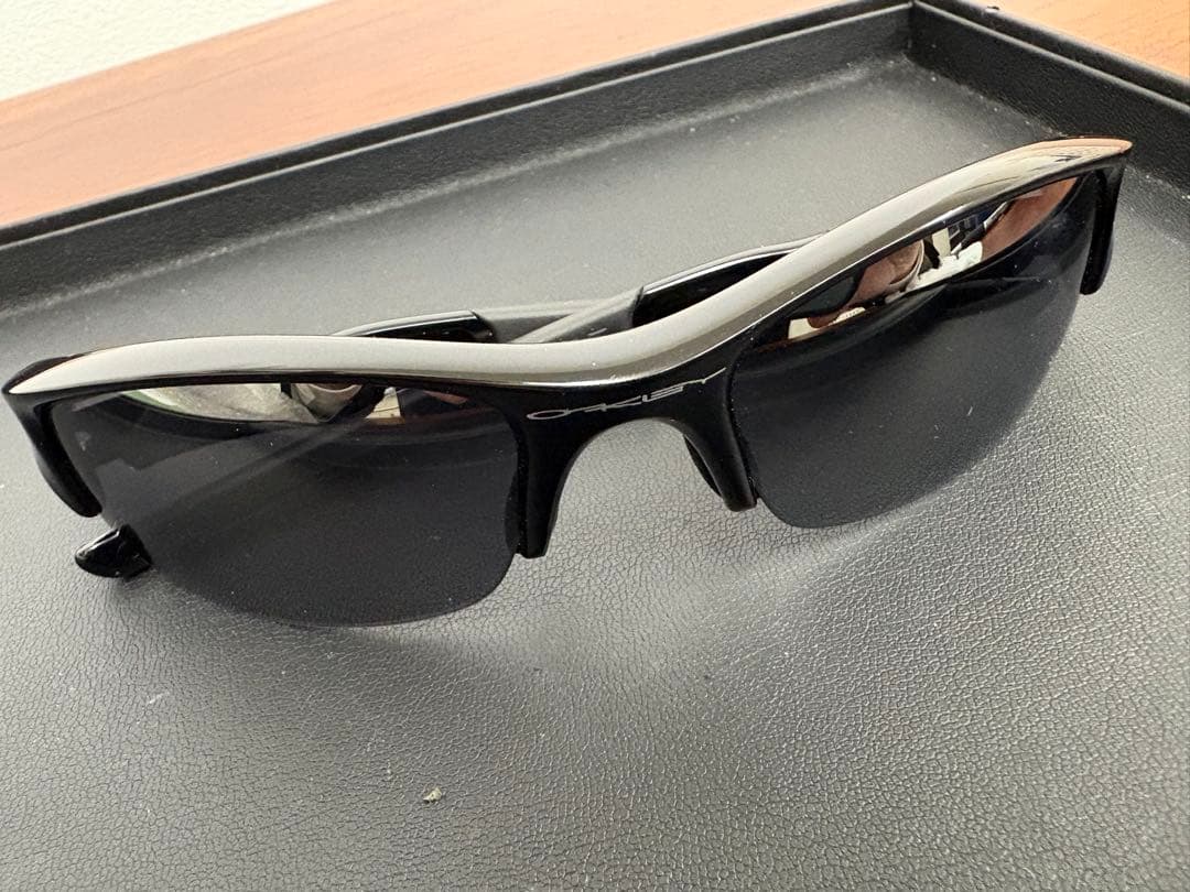 【 美品 】OAKLEY スポーツ用サングラス ブラック