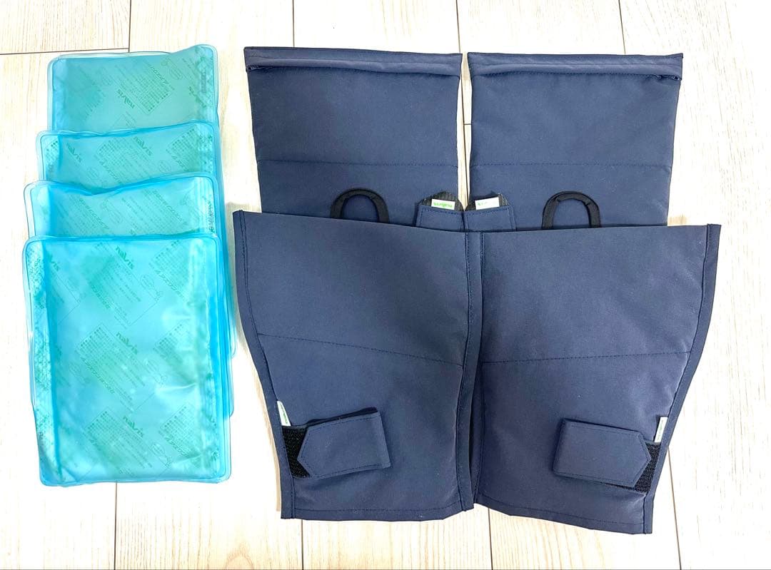 ナビスアズワン フローズンカバー 手足用＋頭用 (専用保冷剤付き