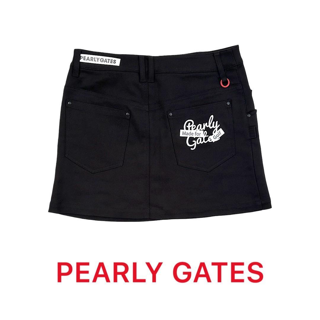 258 パーリーゲイツ パワフルコットンストレッチ スカート 1 M