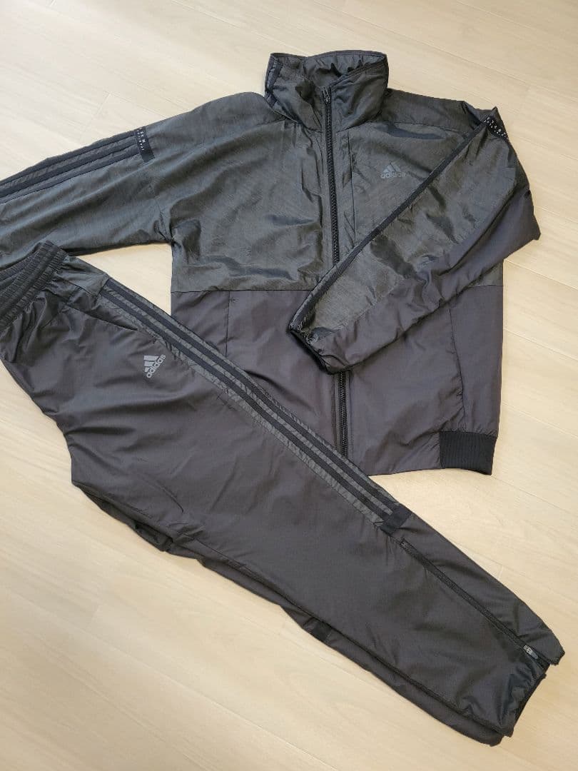 adidas ウインドブレーカー（ジャージ）セットアップ2着セット L・Mサイズ