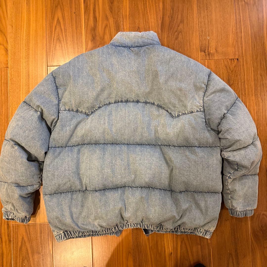 【極美品】リーバイス スーパーデニムダウンジャケット L RDS認証