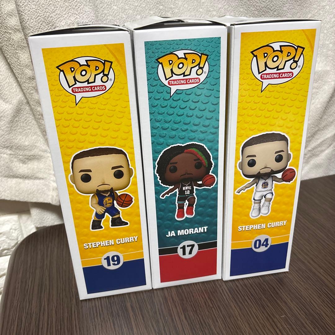 ファングッズ Funko Pop! NBA STEPHEN CURRY JA MORANT