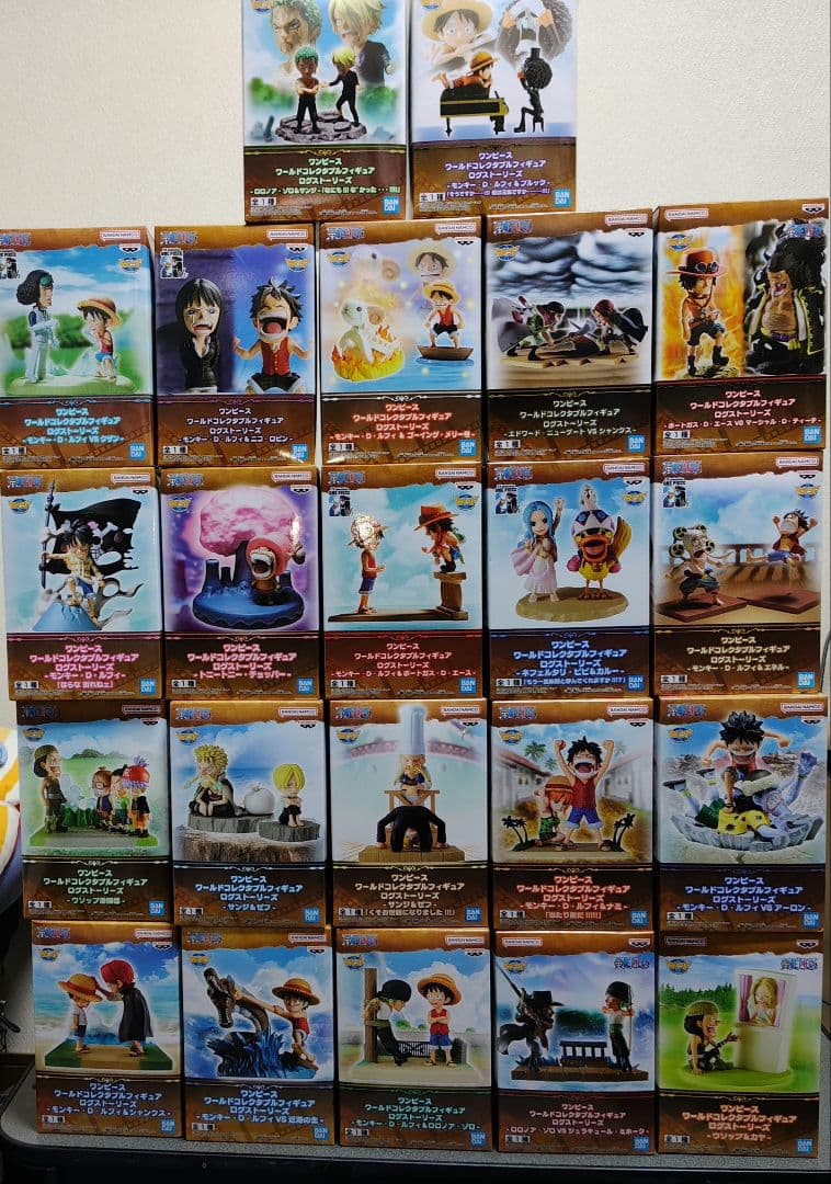 ワンピース ワールドコレクタブルフィギュア ログストーリーズ 22種類セット