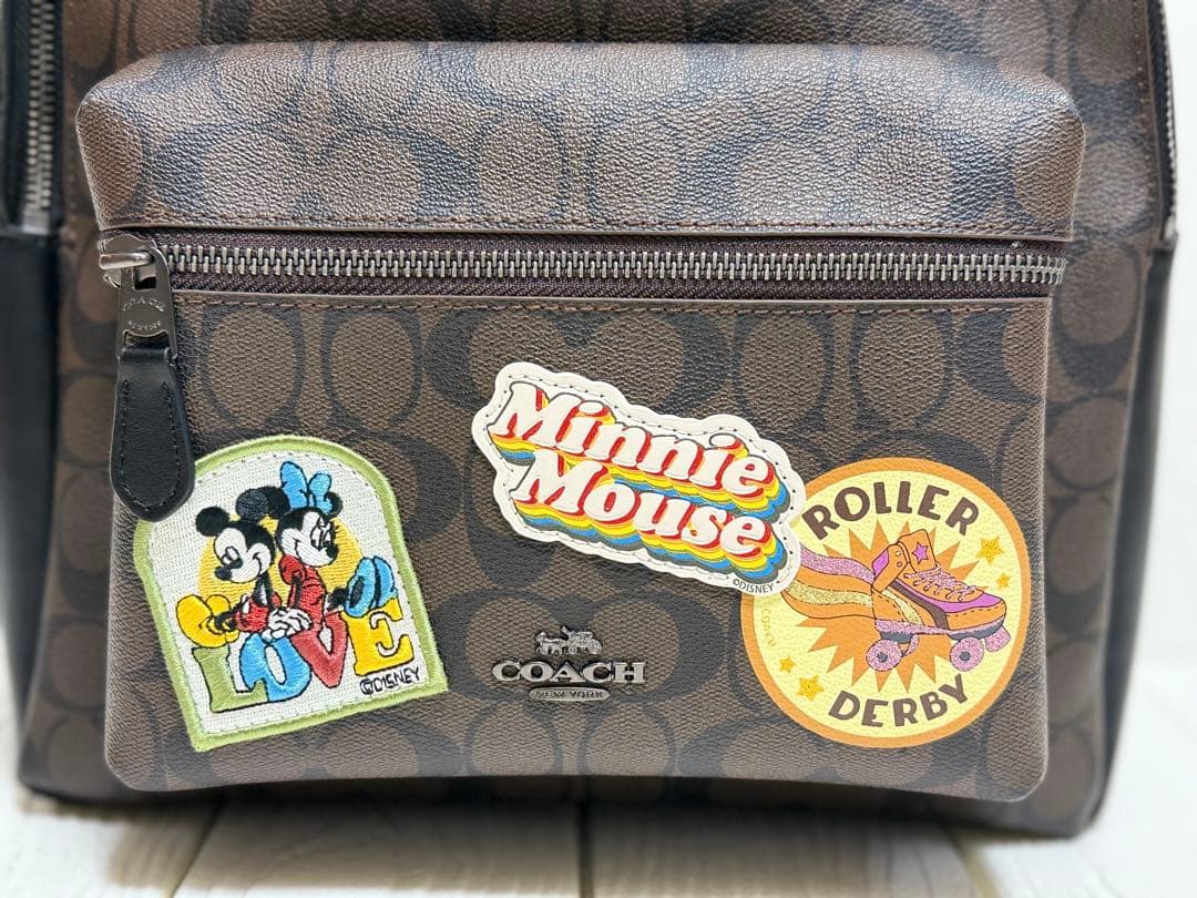 【美品】COACH コーチ ミッキー バックパック F29355