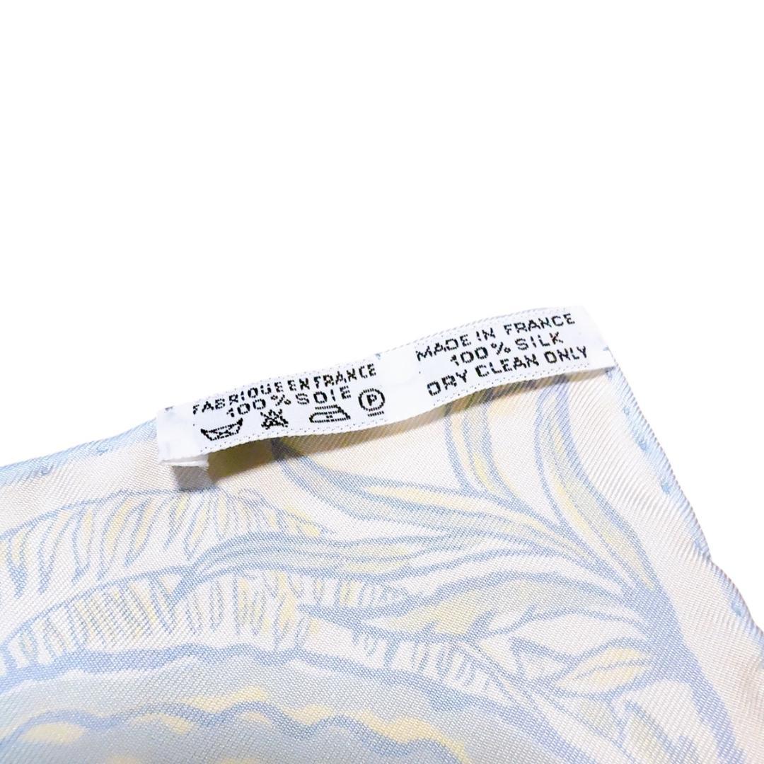 ◇エルメス◇シルク/スカーフ/プチカレ/クロコダイルのクロヴィス/希少/タグ付き