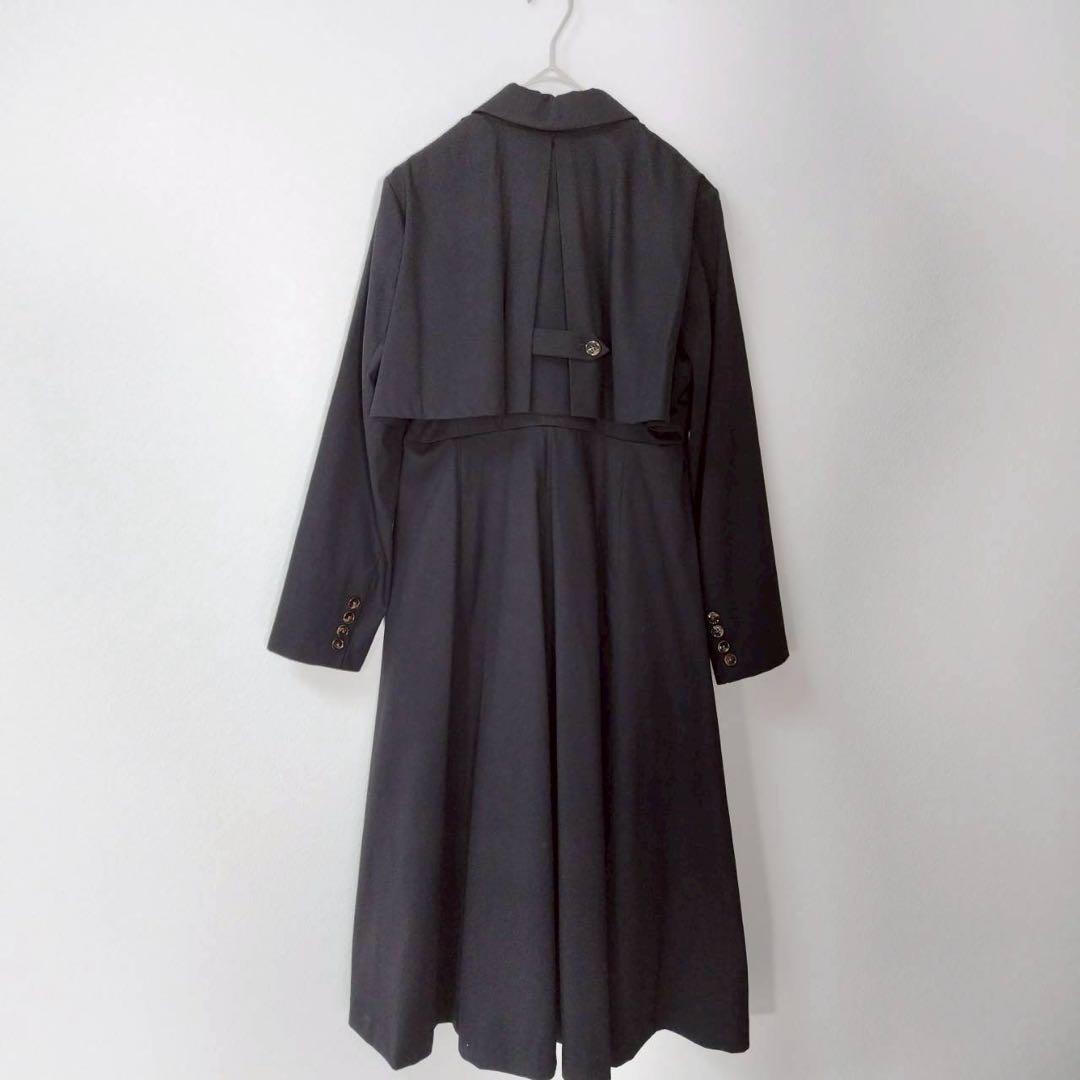 美品 tnewties 賞金100万円 ロングコート ワンピース L インバネ