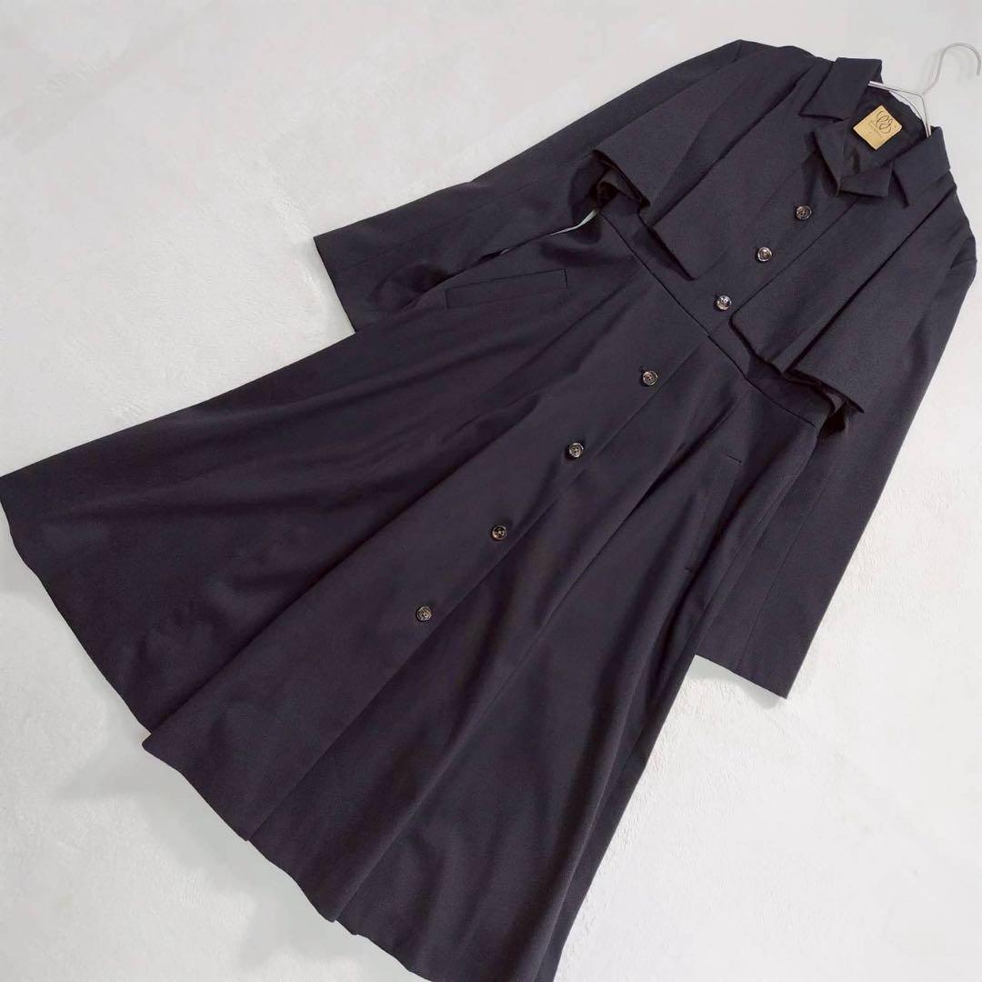 美品 tnewties 賞金100万円 ロングコート ワンピース L インバネ