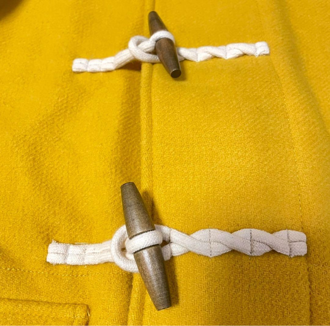 SCOTCH & SODA ロング ウール ダッフルコート イエロー L