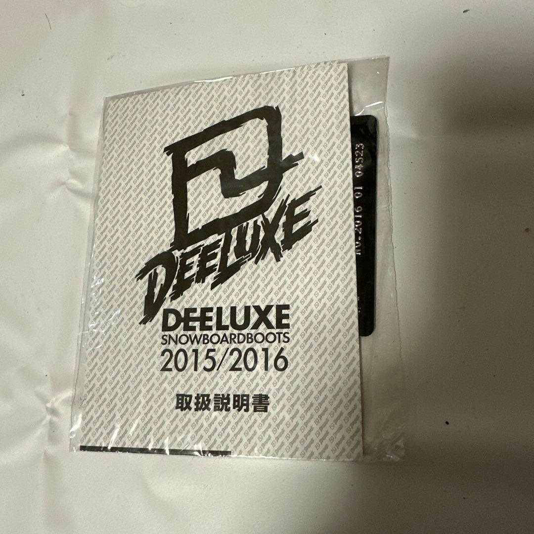 DEELUXE メンズスノーボード ブーツ　25.5cm ネイビー×レッド