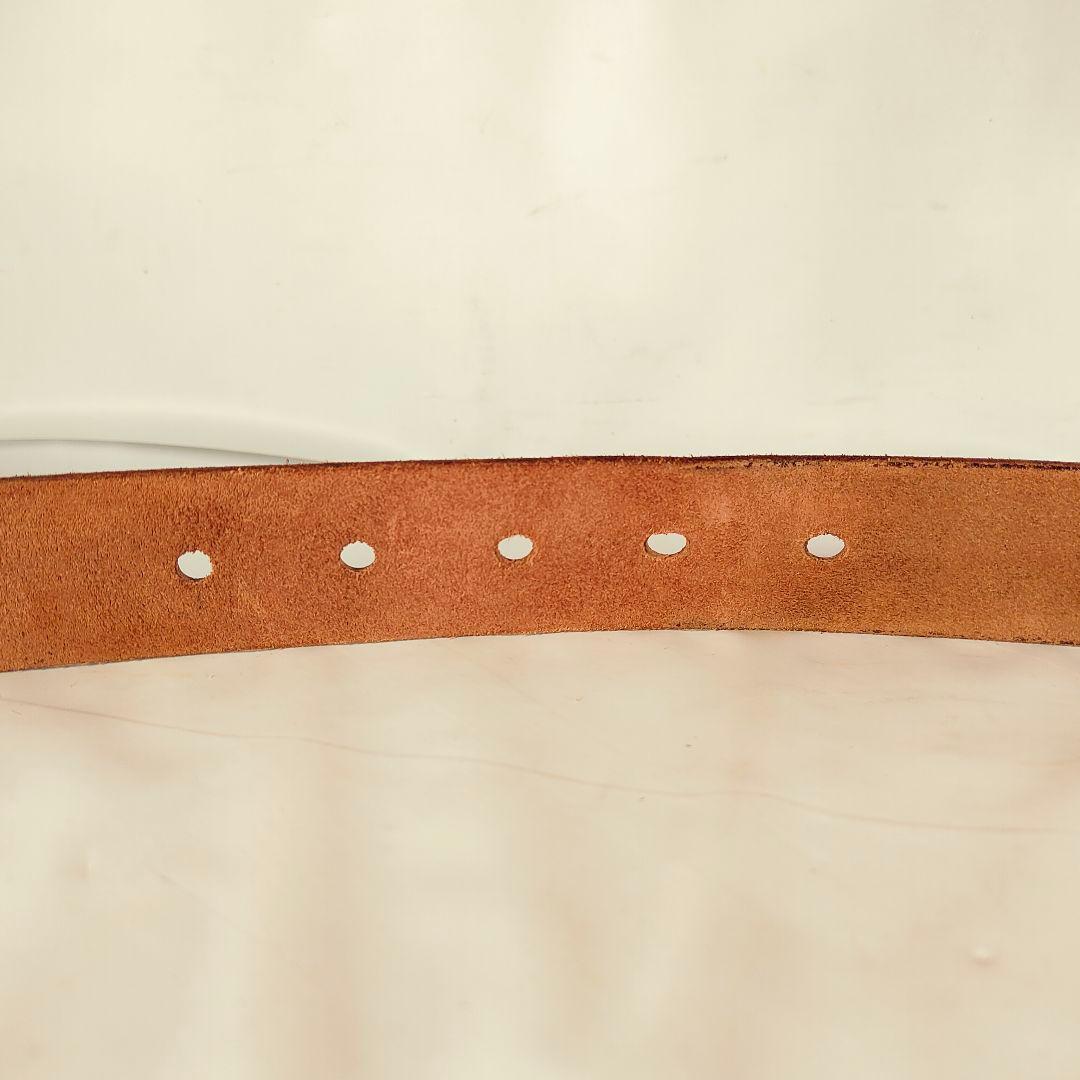 【美品】R.M.Williams オーストラリア製 高級バーガンディドレスベルト