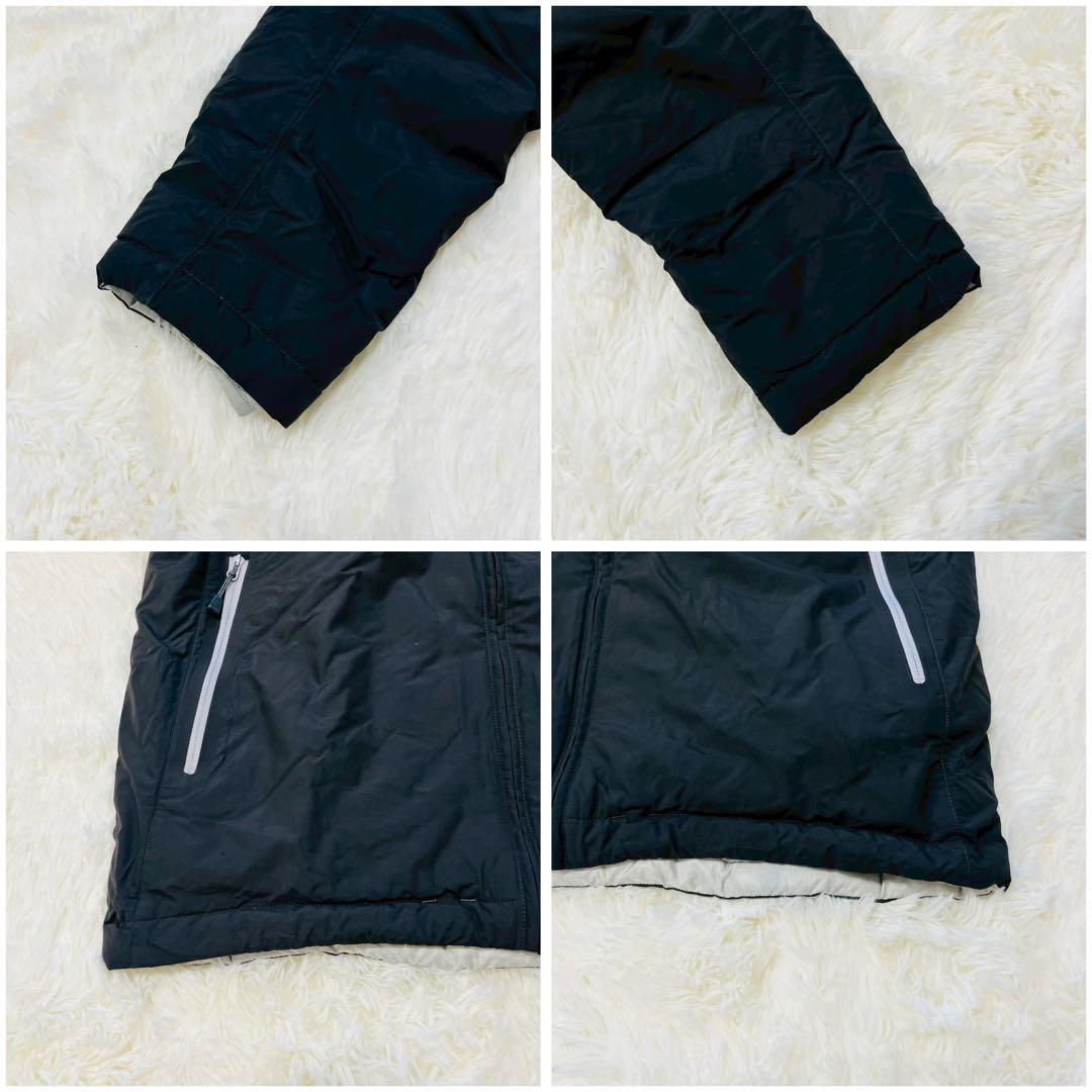 モンベル　コロラドパーカ　M　ブラック×ホワイト　リバーシブルスタッフバッグなし