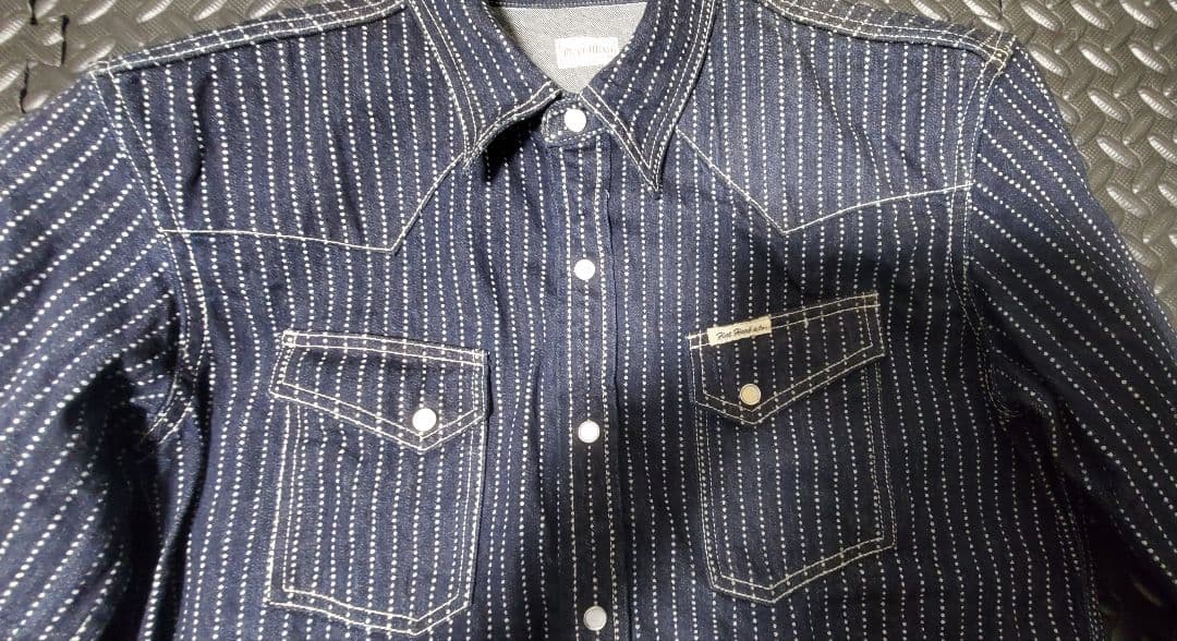 【美品 希少】THE FLAT HEAD ウエスタン デニムジャケット