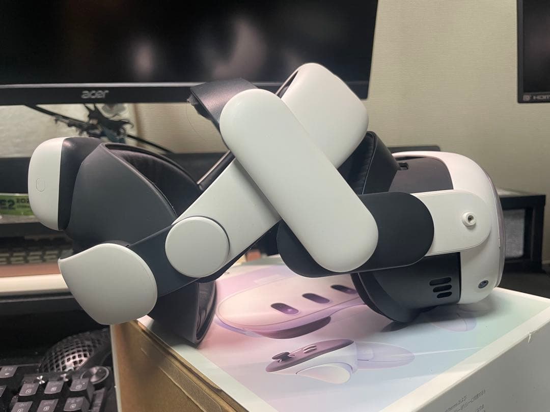  Quest 3 512gb+BOBOVR S3 pro+充電器ドック