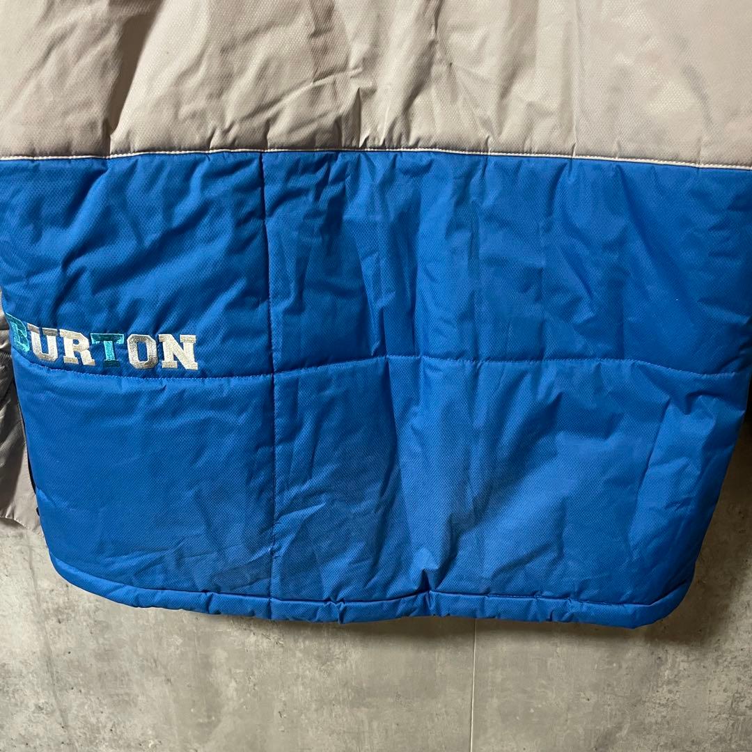 Burtonバートンスキーウェアスノーボードジャケットパーカーフード付灰色グレー